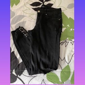 Tell Your Boy Bye Jeans - Black
